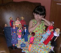 Little girls still love Barbie