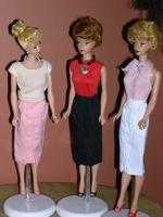 1962 Straight skirts in 3 colors