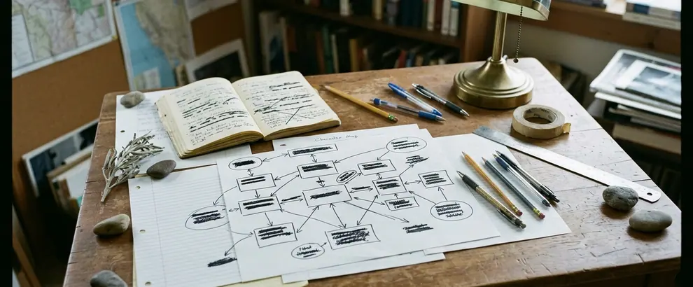 Image showing bridge character map