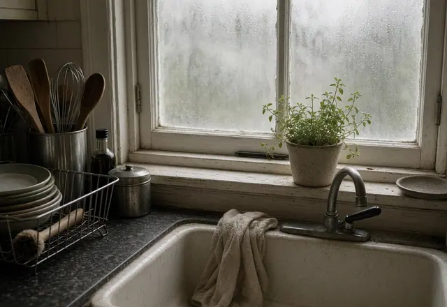 Image showing kitchen window