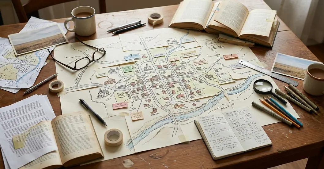 Image showing eagle town map