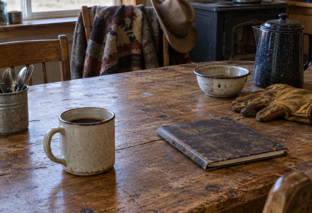 Image showing kitchen table